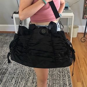 Lululemon  |  destined for greatness duffle bag